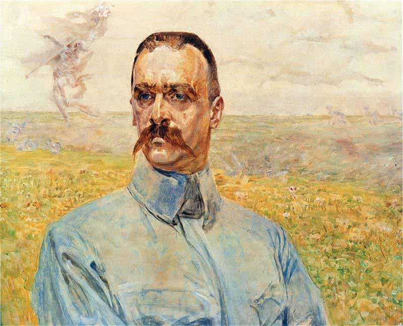 Jacek Malczewski Portrait of Jozef Pisudski